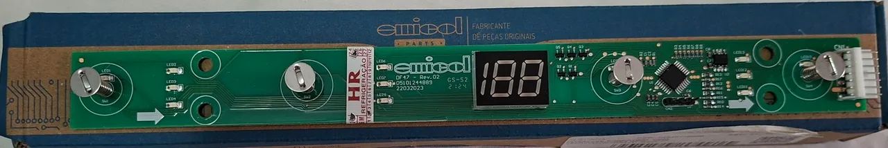 Placa interface geladeira Df 47 ,50 - Foto 4