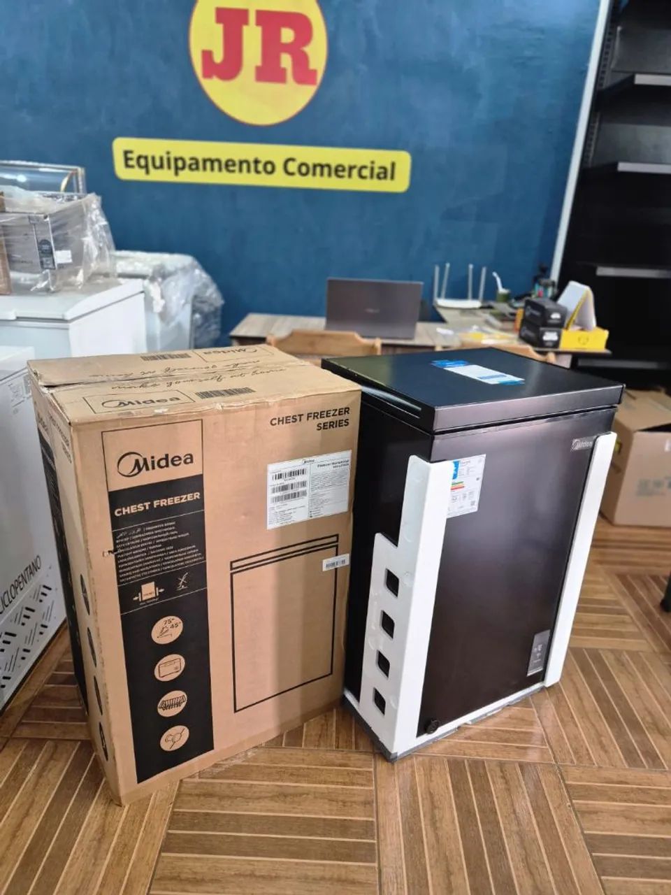 Freezer Midea Novo FlexBeer Inverter e bivolt - Foto 3