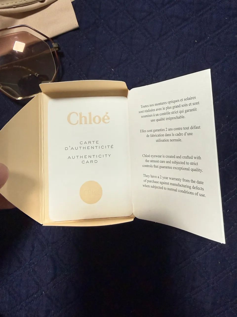 Óculos de sol chloé - Foto 3