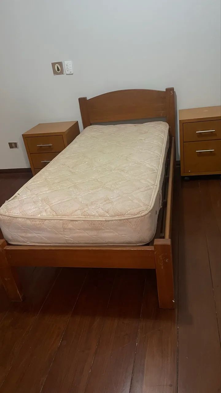 Conj de cama de solteiro completo - Foto 3