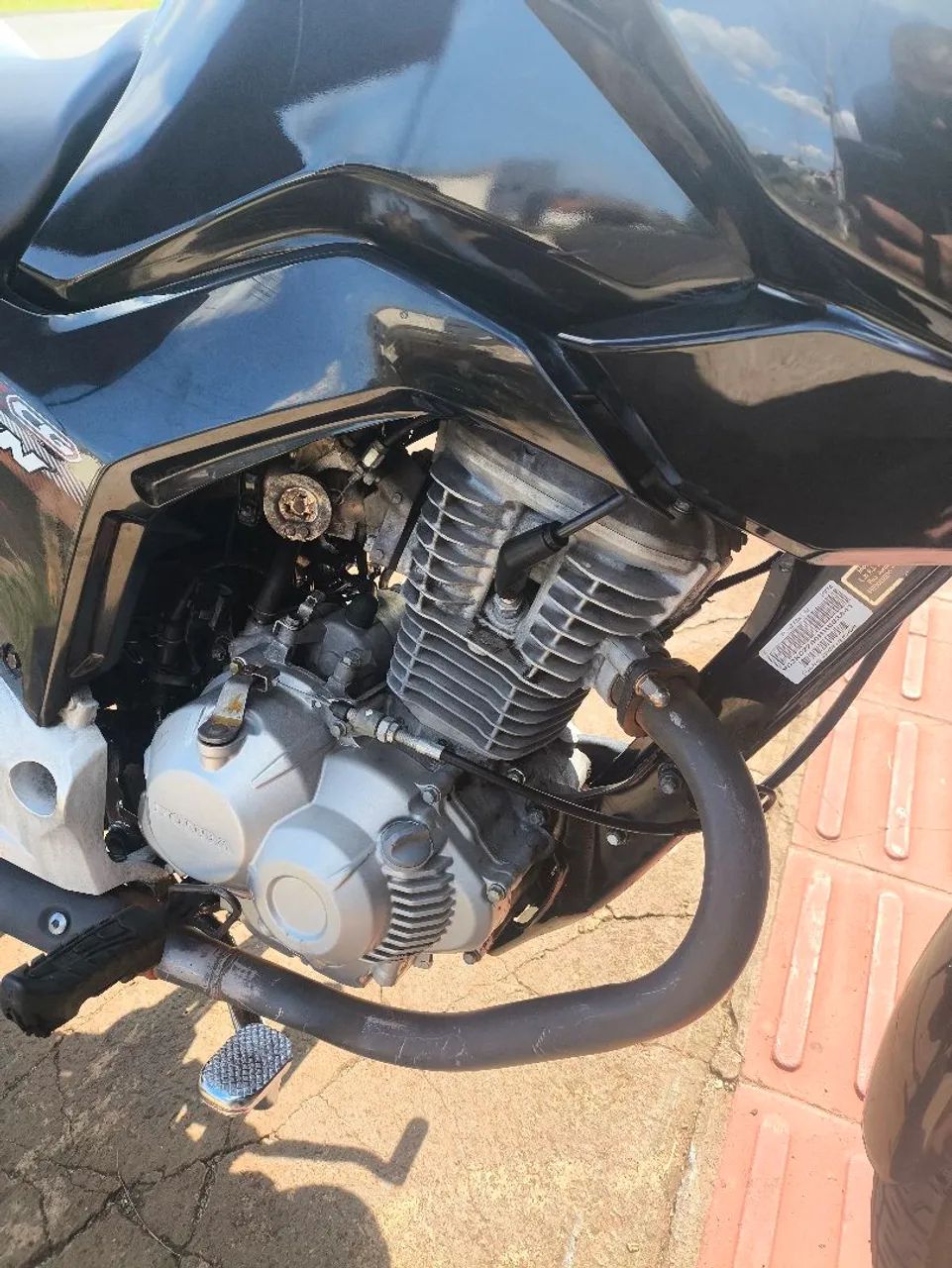 Vendo FAN 160 2016 preta - Foto 3