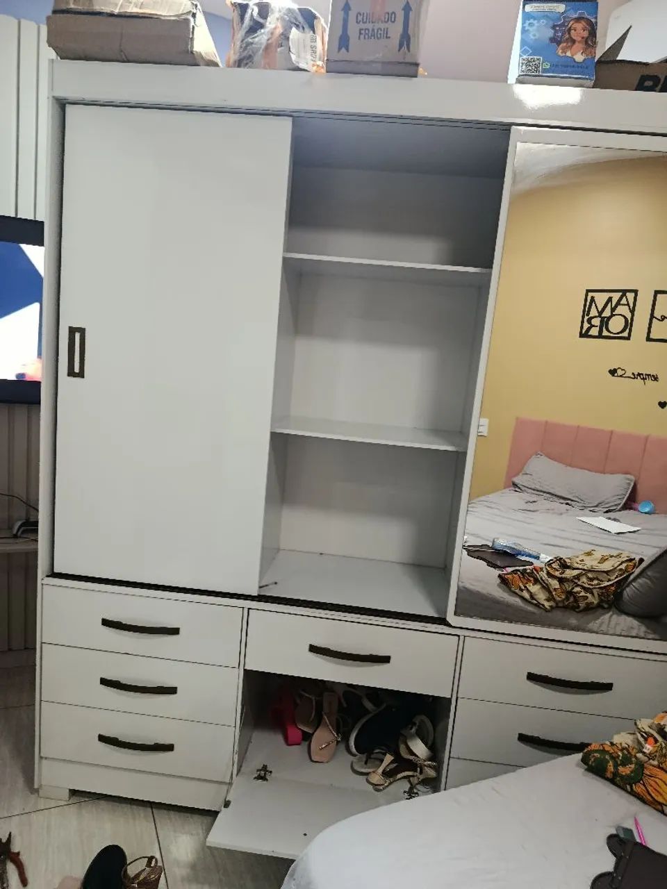 Guarda roupa casal e solteiro  - Foto 2