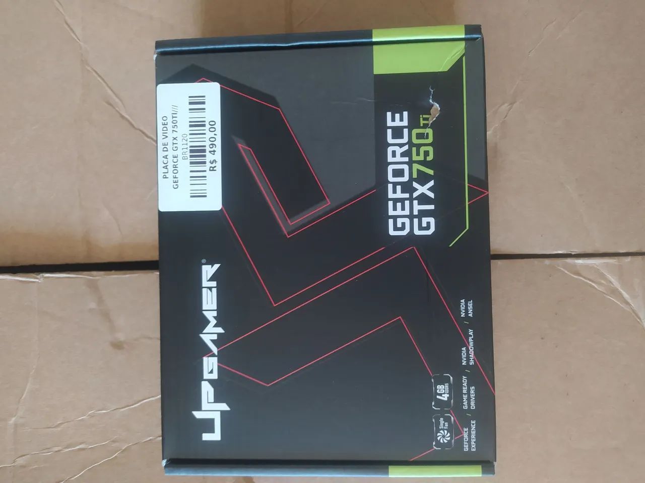 Placa de vídeo geforce GTX750 ti