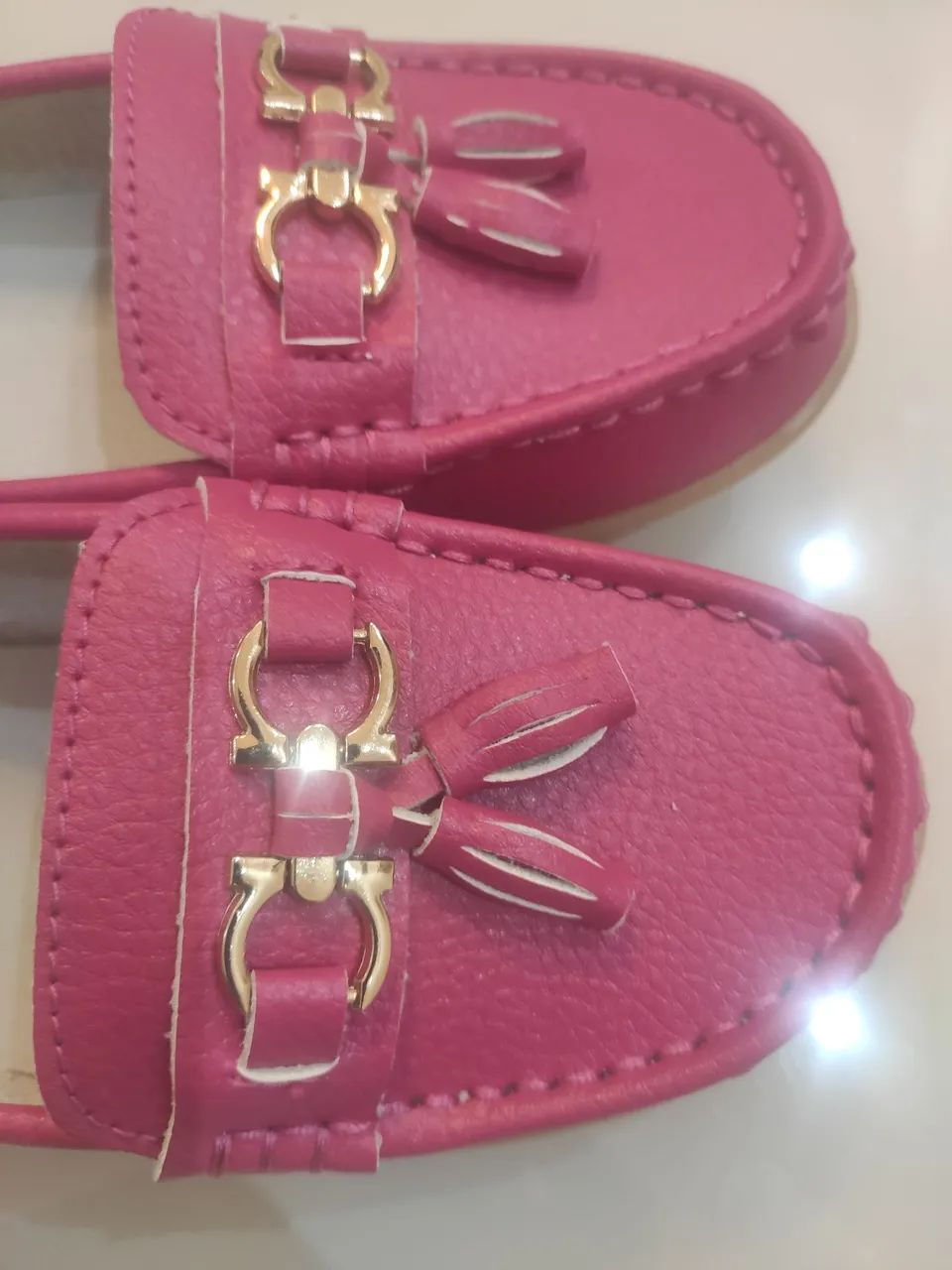 Sapato Mocassim Rosa - Foto 2