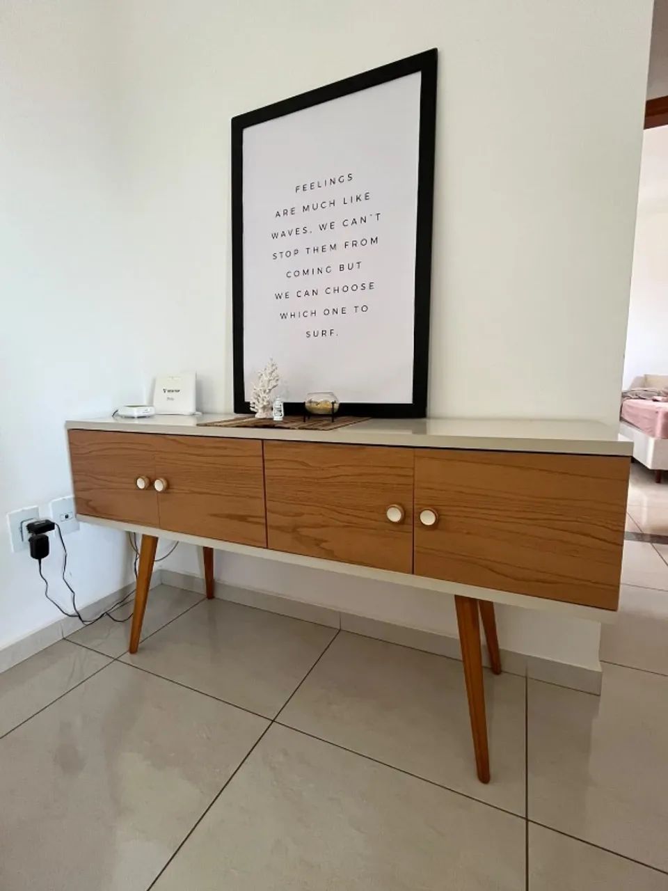 Buffet Larsen 152 cm Cinamomo/Off-White  - Foto 3