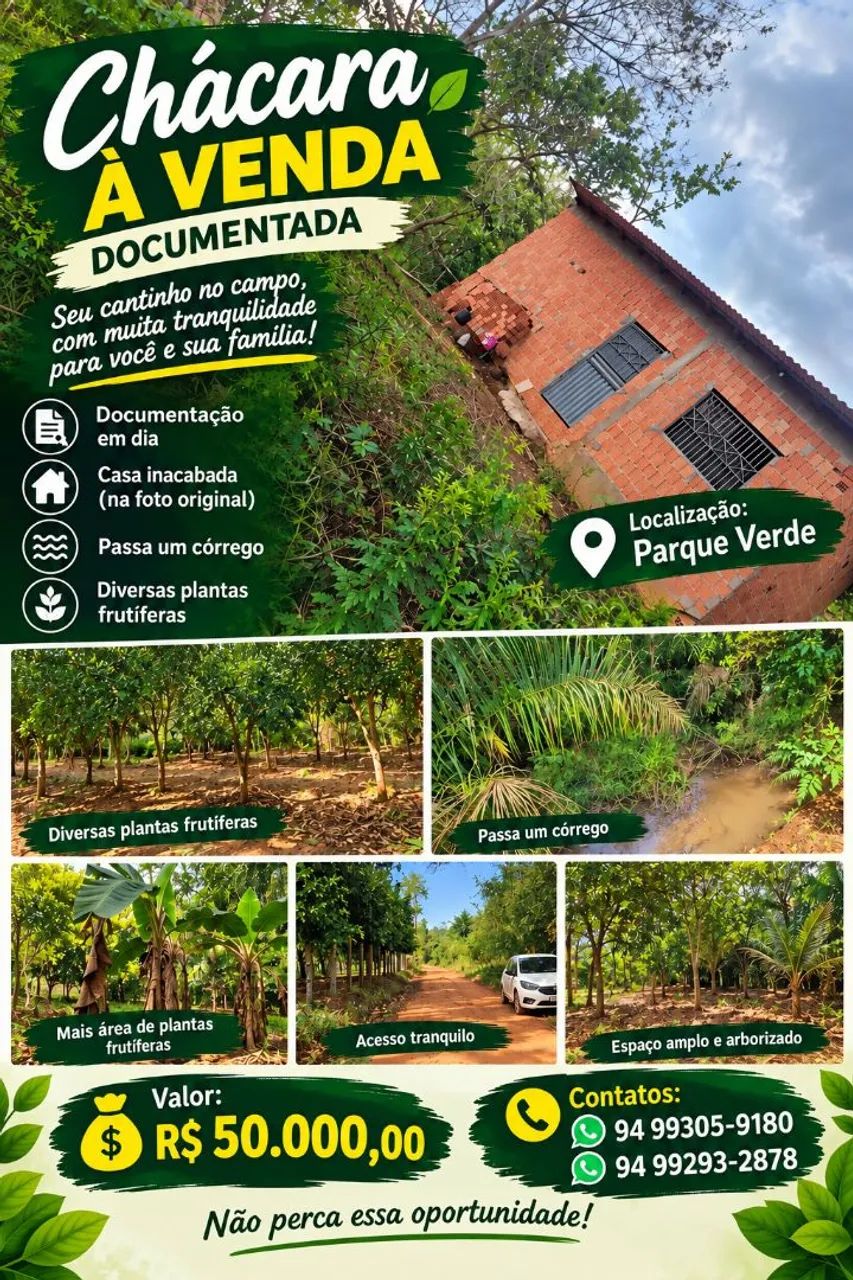 Vende chácara 