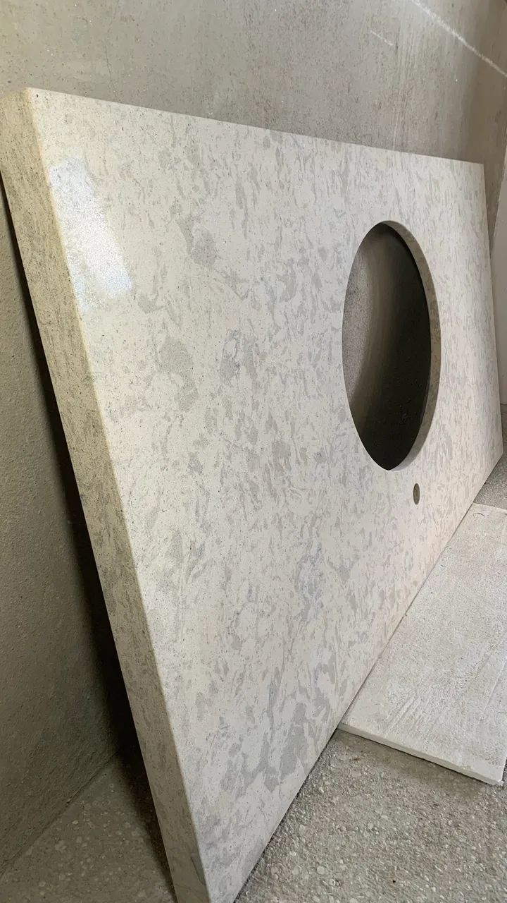 BANCADA DE PEDRA NATURAL PARA BANHEIRO 1,40 x 0,70 m | OPORTUNIDADE - Foto 5