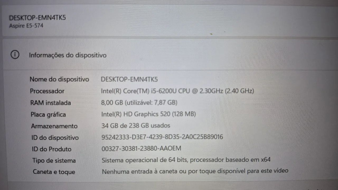 Notebook Acer - Foto 3