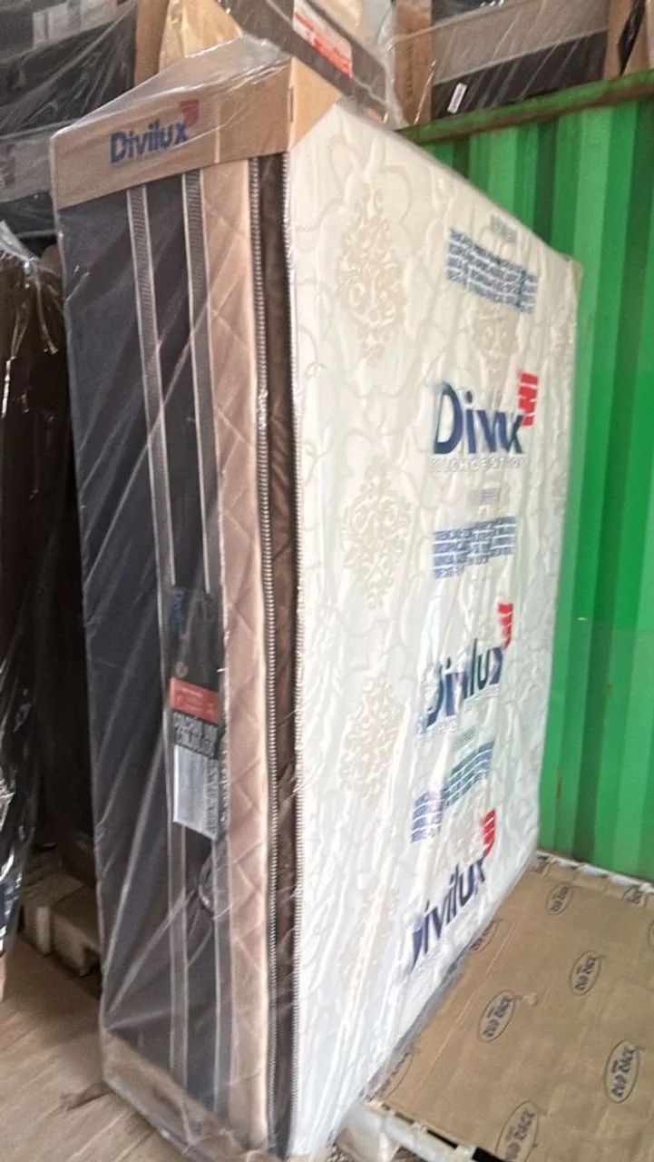 CAMAS BOX CASAL NOVAS COM PILLOW 