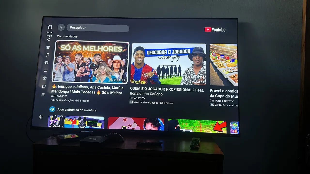 Smart tv 58? Androide impecável  - Foto 4