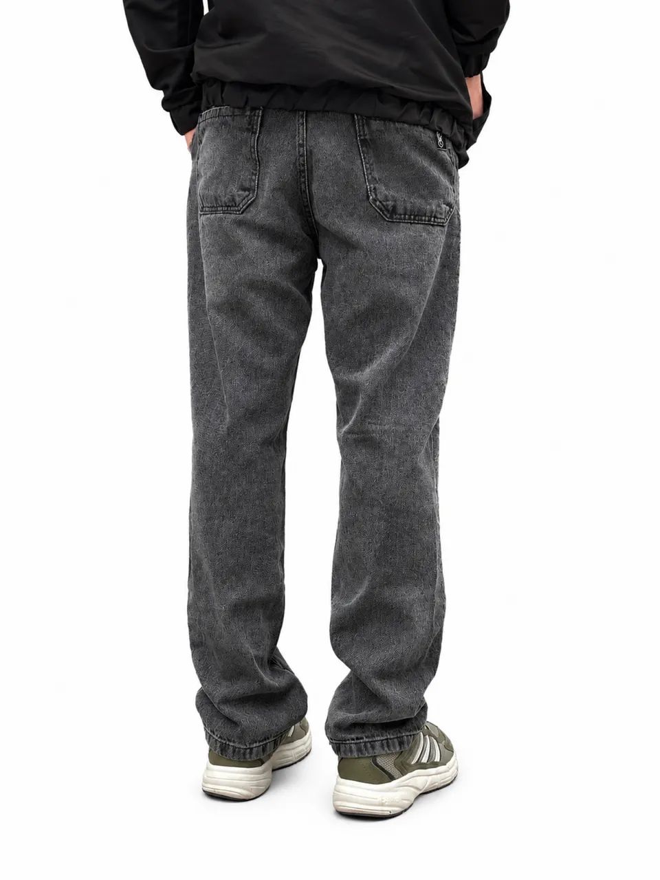 Calça Jeans Baggy GT - Preta  - Foto 2