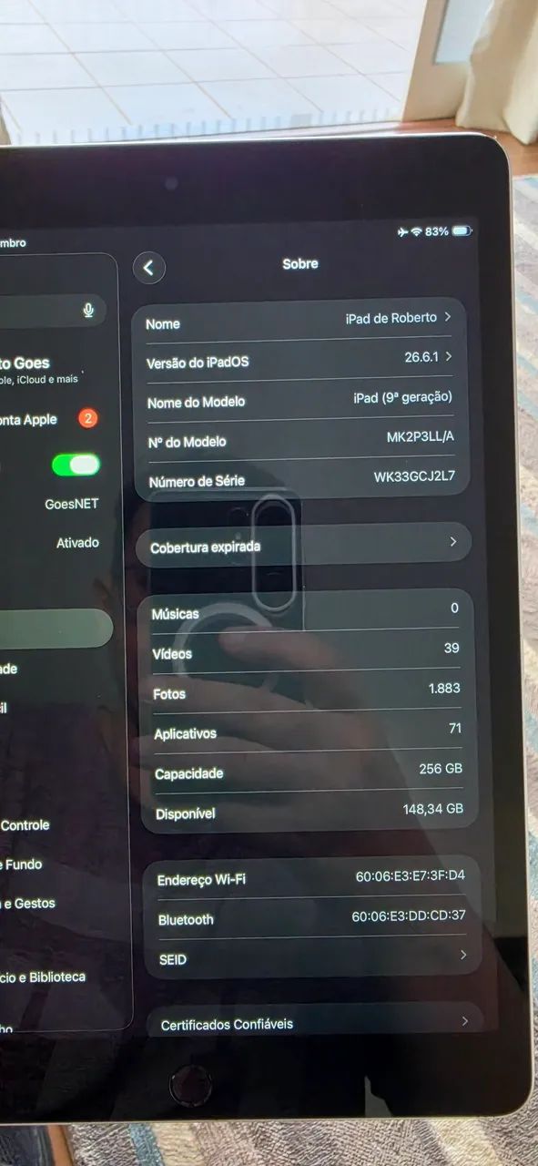 iPad 9ª Geração 256GB - Foto 2