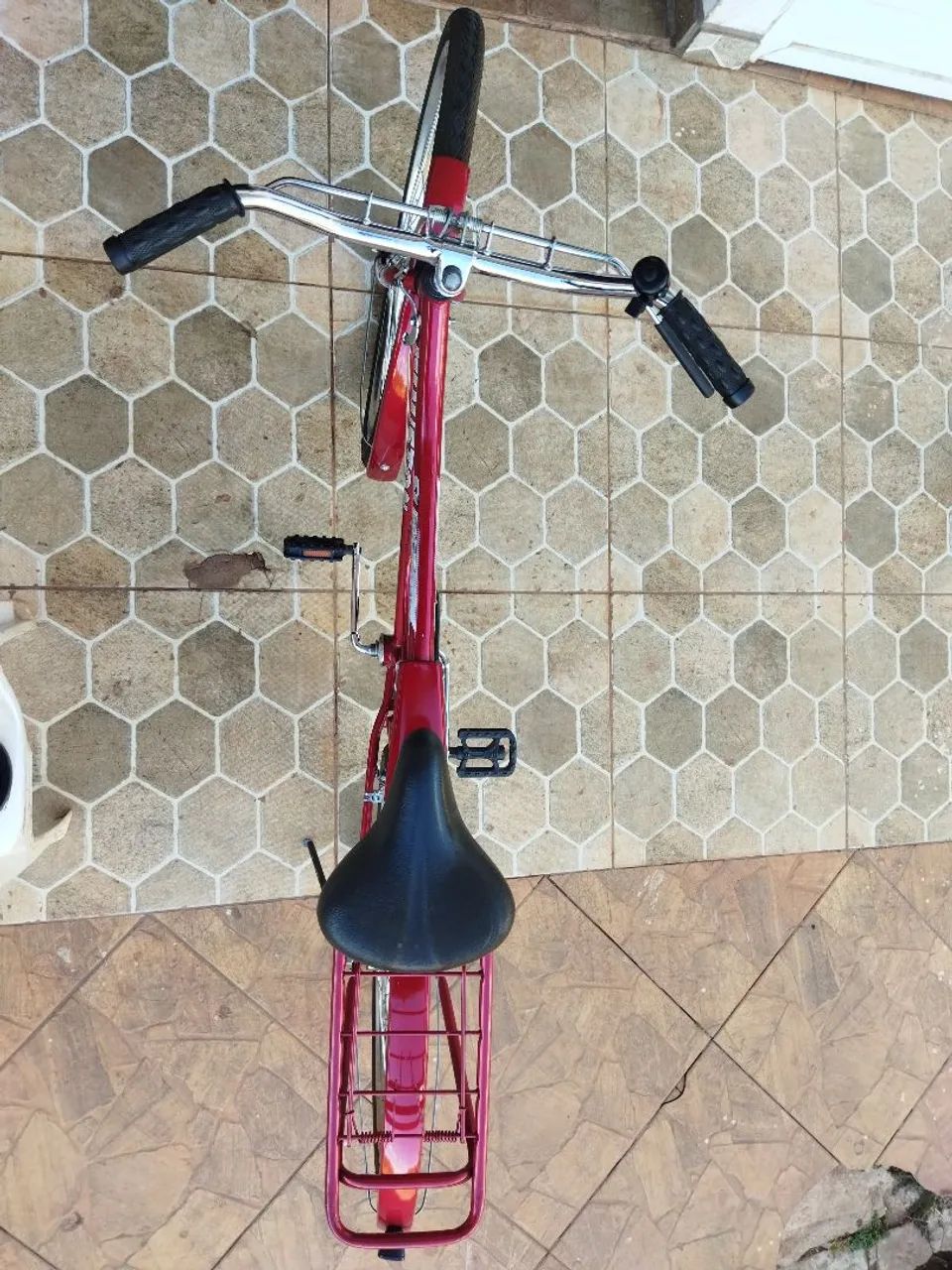 Bicicleta aro 26 vermelha  - Foto 5