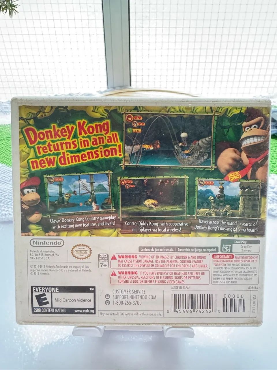 Donkey Kong Country Returns 3D para Nintendo 3DS. - Foto 2