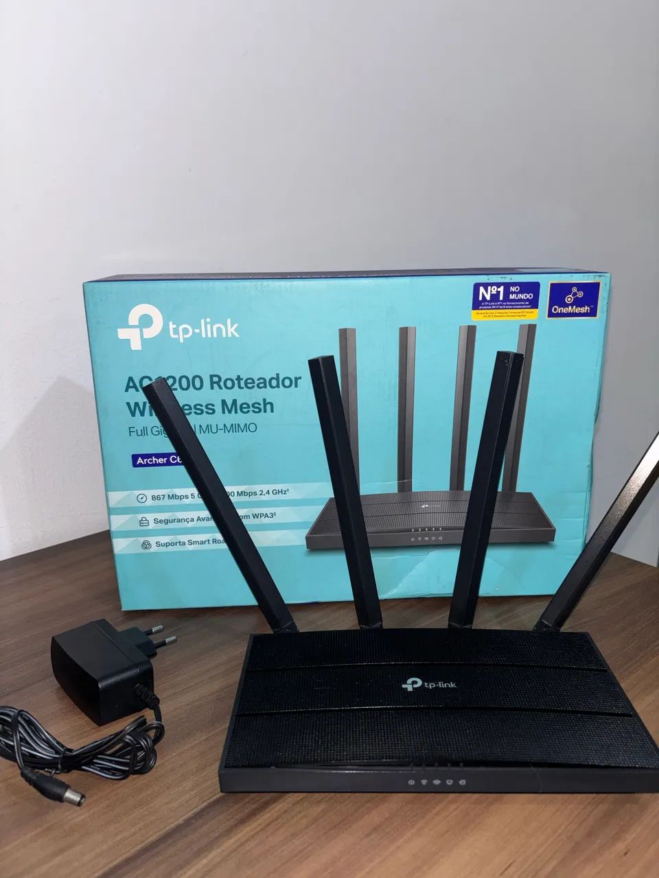 Roteador TP-Link Archer C6 AC1200 - Dual Band