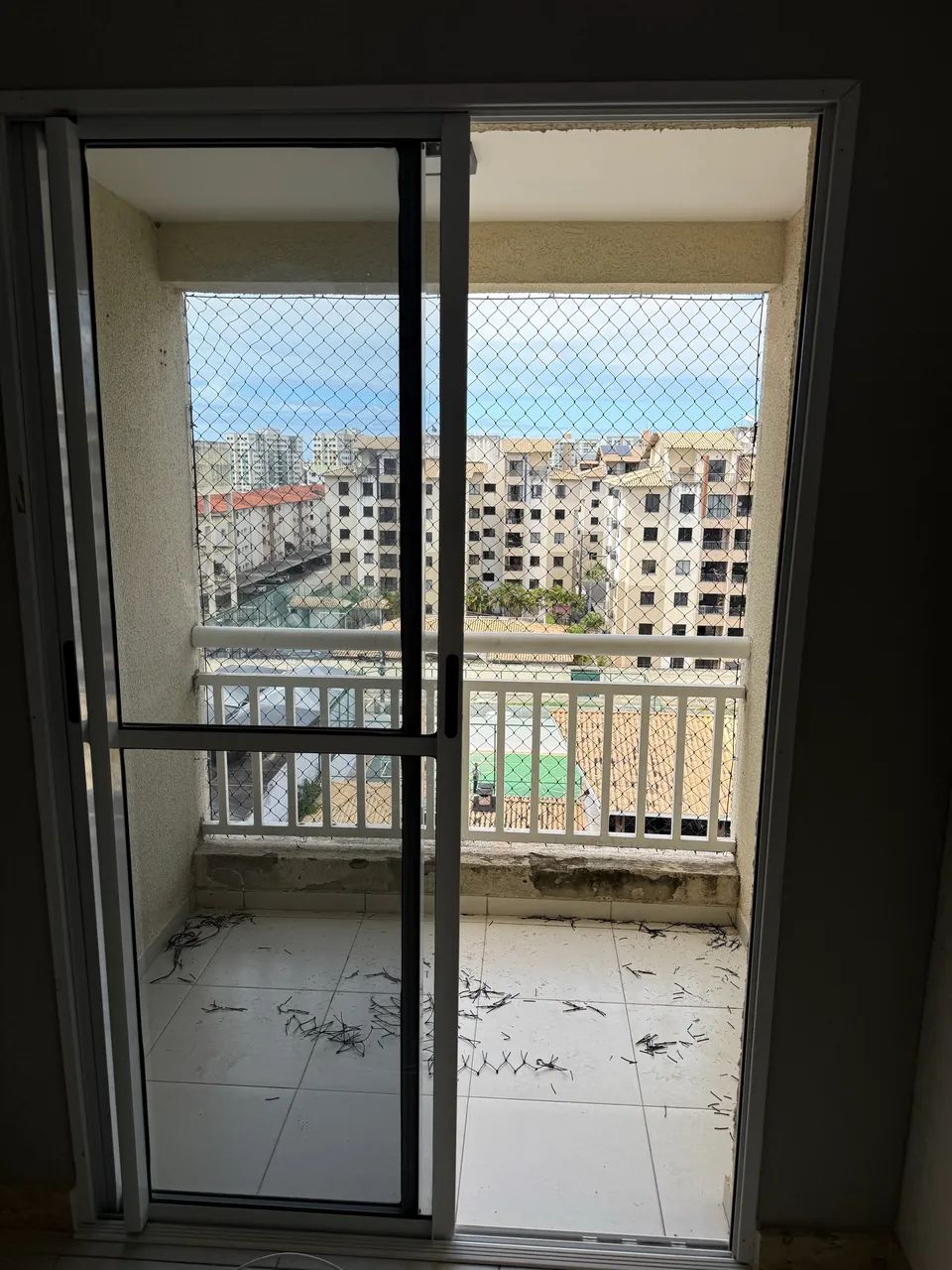 Porta de varanda de apartamento 