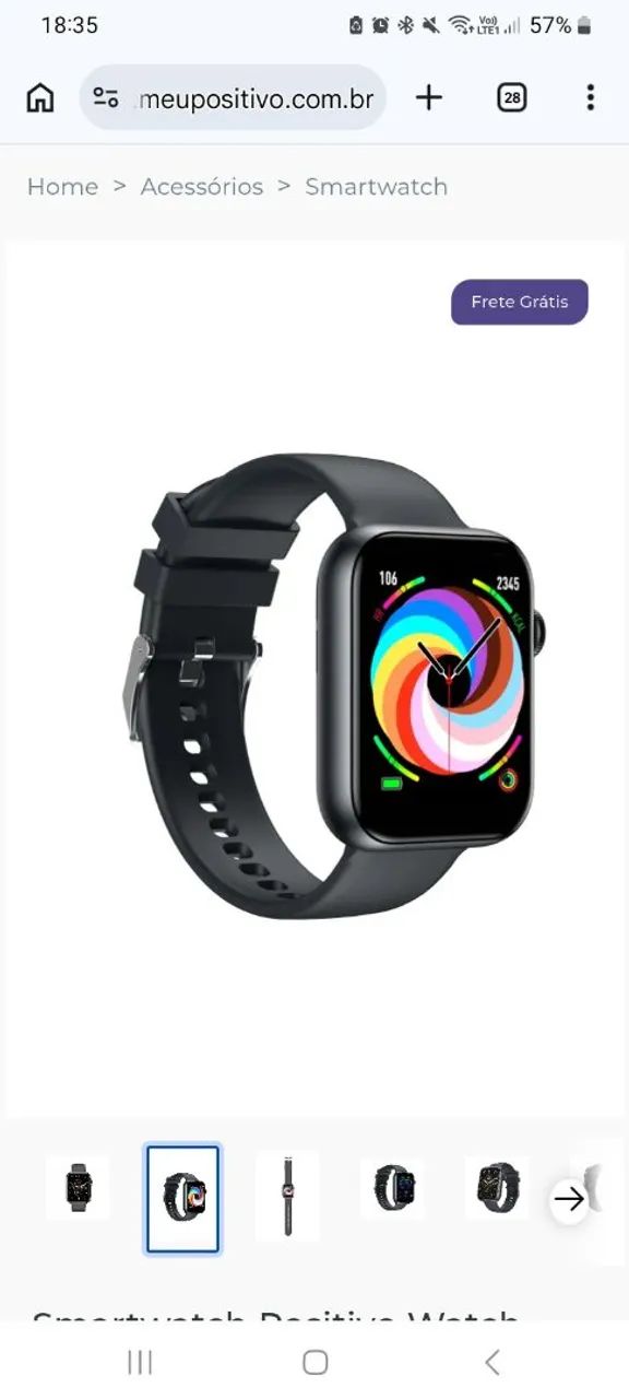 Smartwatch Positivo 