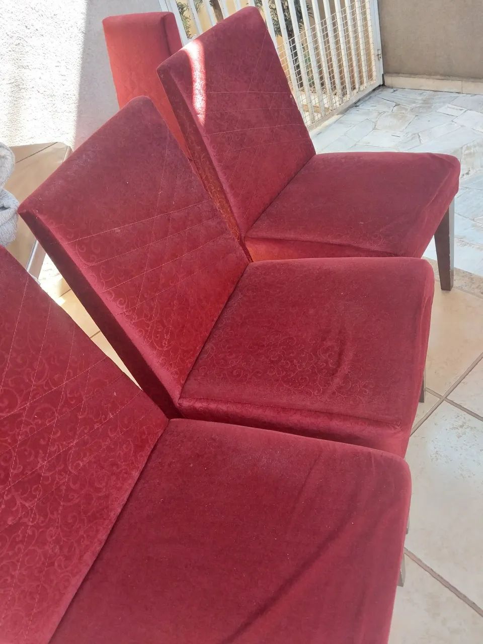Vendo cadeira Tecido - Foto 2