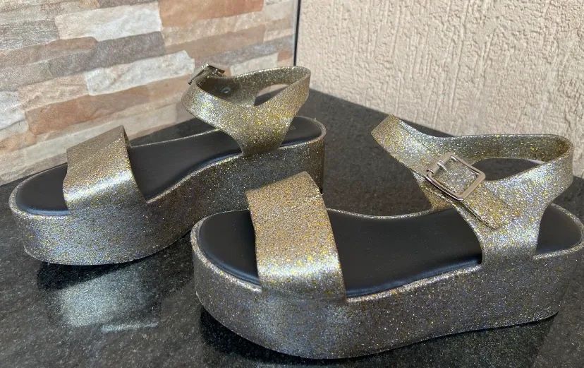 Melissa plataforma glitter  - Foto 2