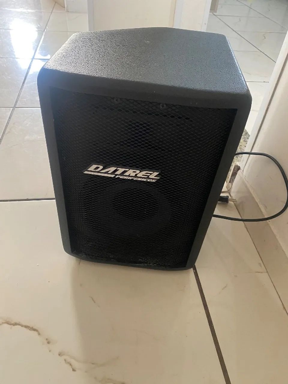 Caixa de Som Datrel Ativa 150 W de 8 polegadas