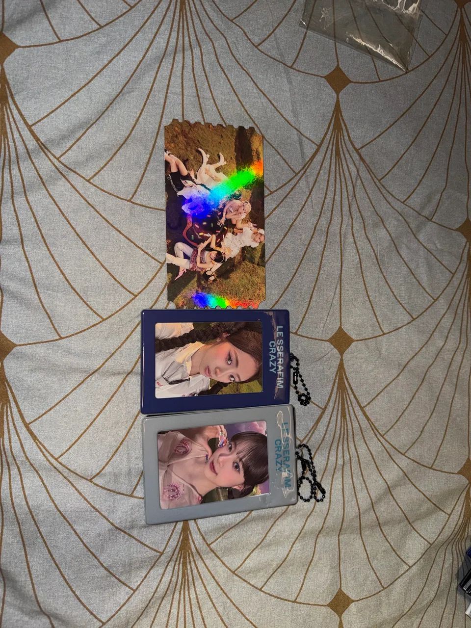 LE SSERAFIM CRAZY Photocard Weverse 