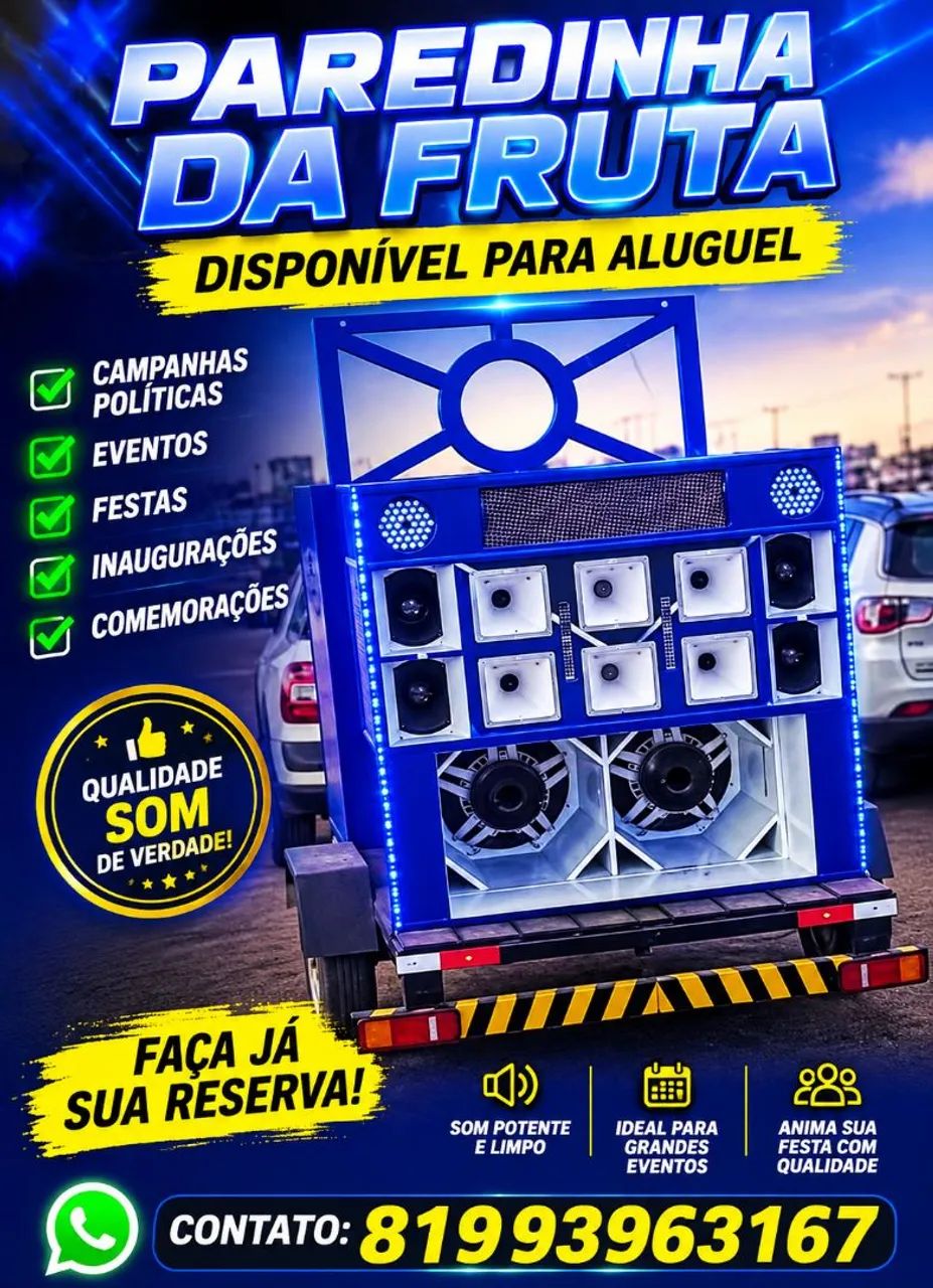 Paredão de som automotivo  - Foto 4