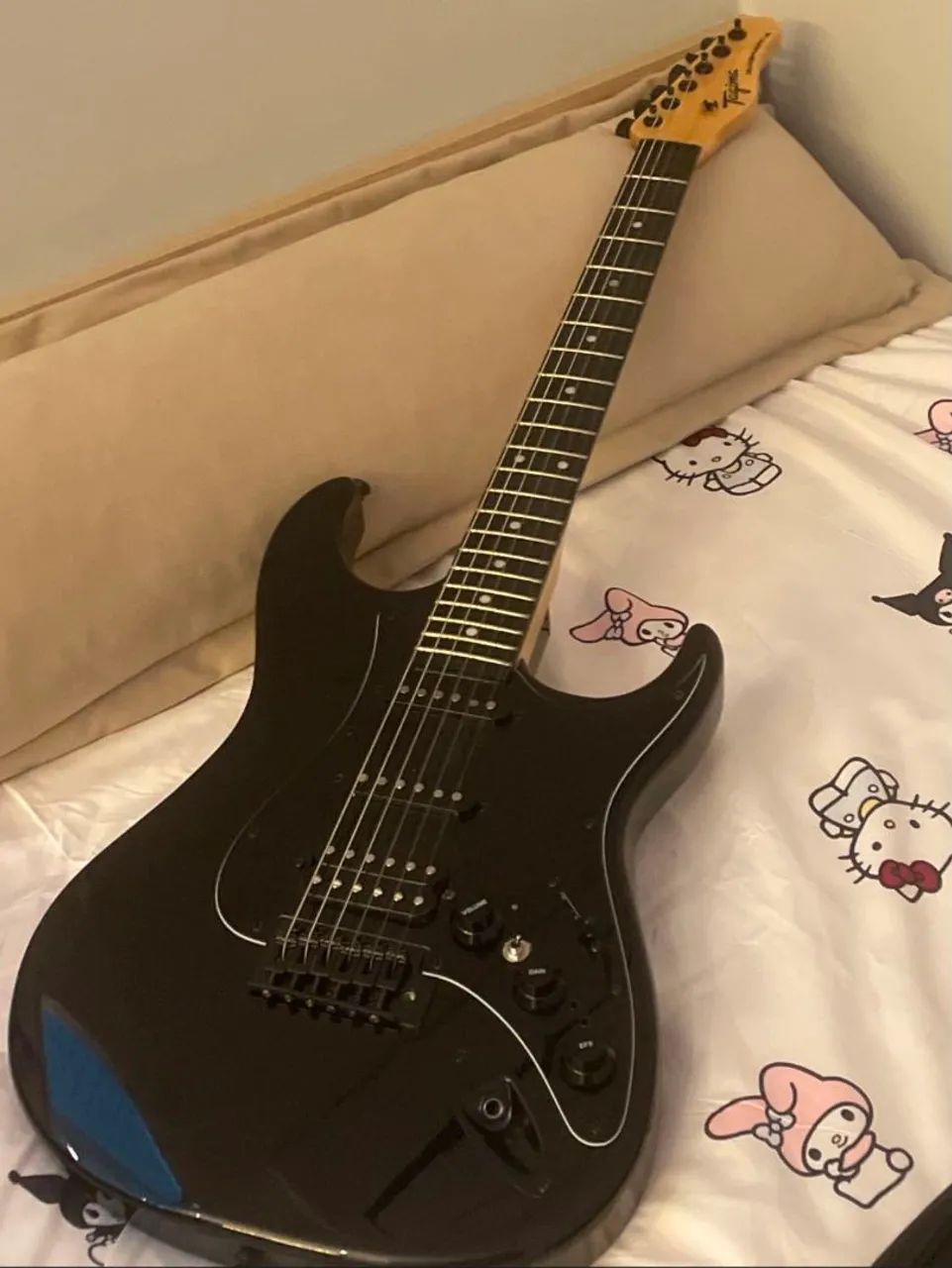 guitarra tagima duosmart-s preta - Foto 2