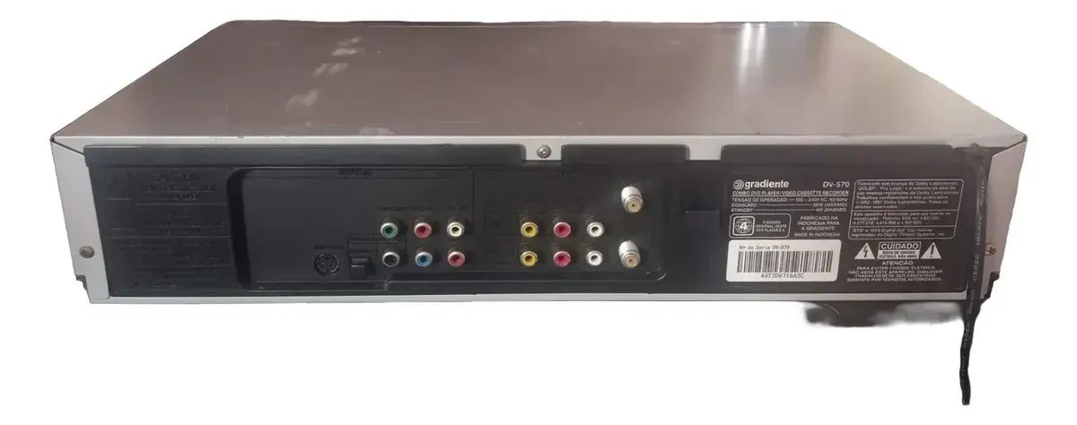 Vídeo Cassete Com Dvd Gradiente Dv-570 - Não Lê Dvd's # (Usado) - Foto 2