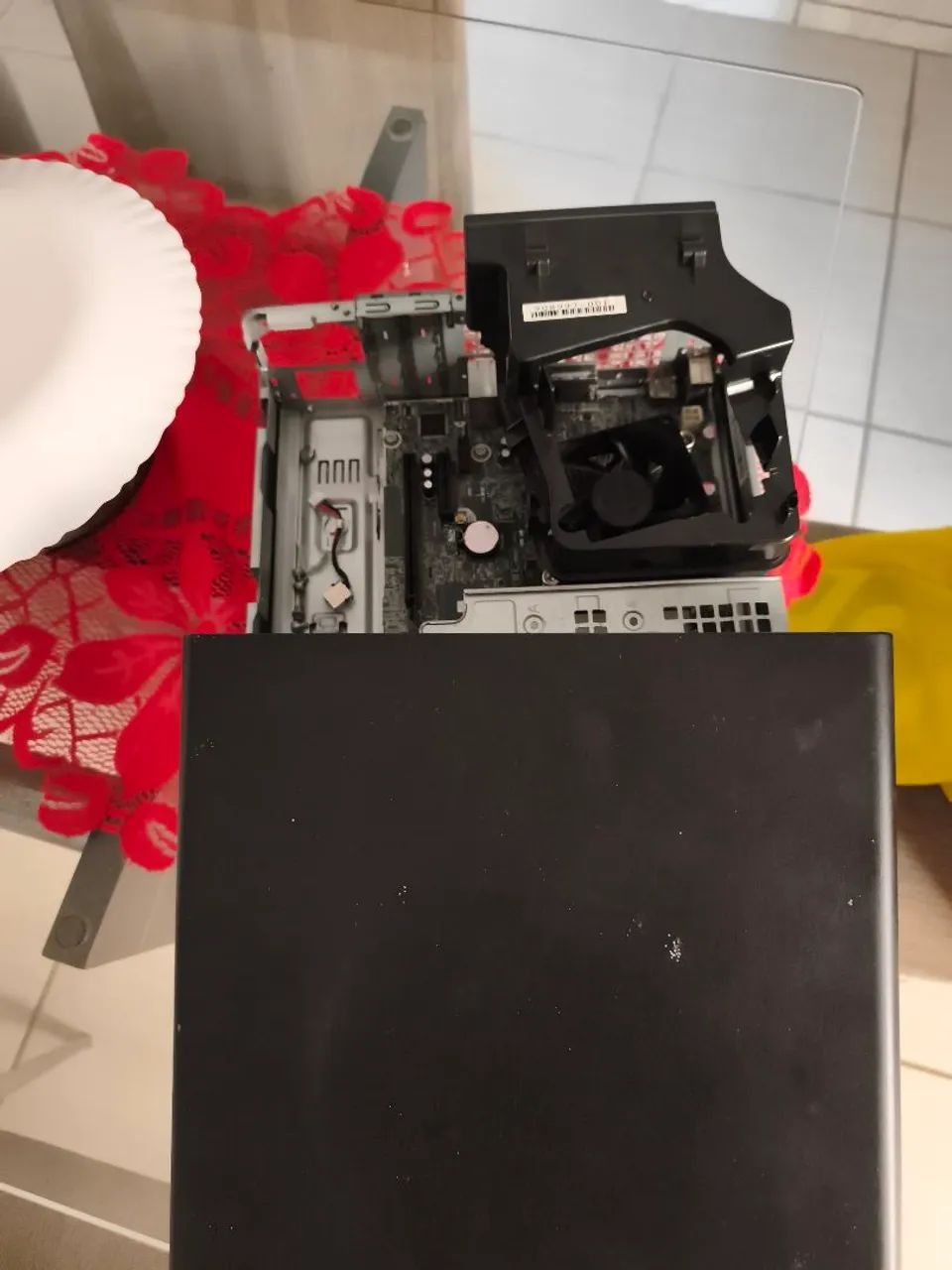 Placa mãe + processador i3 7 geração+ cooler + gabinete prodesk HP - Foto 4