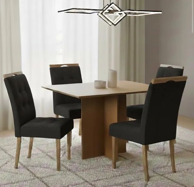 Conjunto de Jantar Cedro 4 Lugares