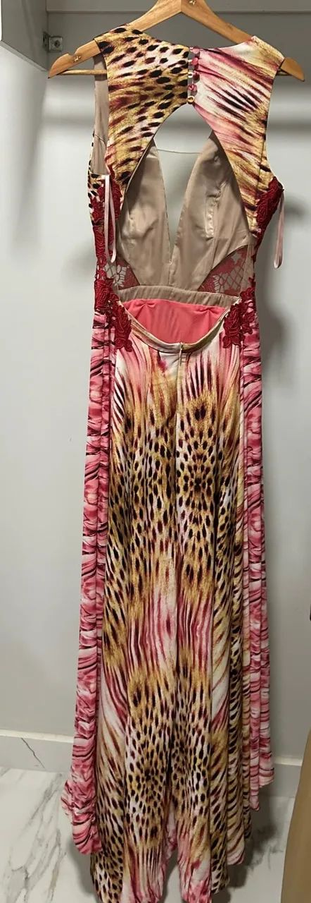 Vestido longo de festa tam 38 - Foto 3