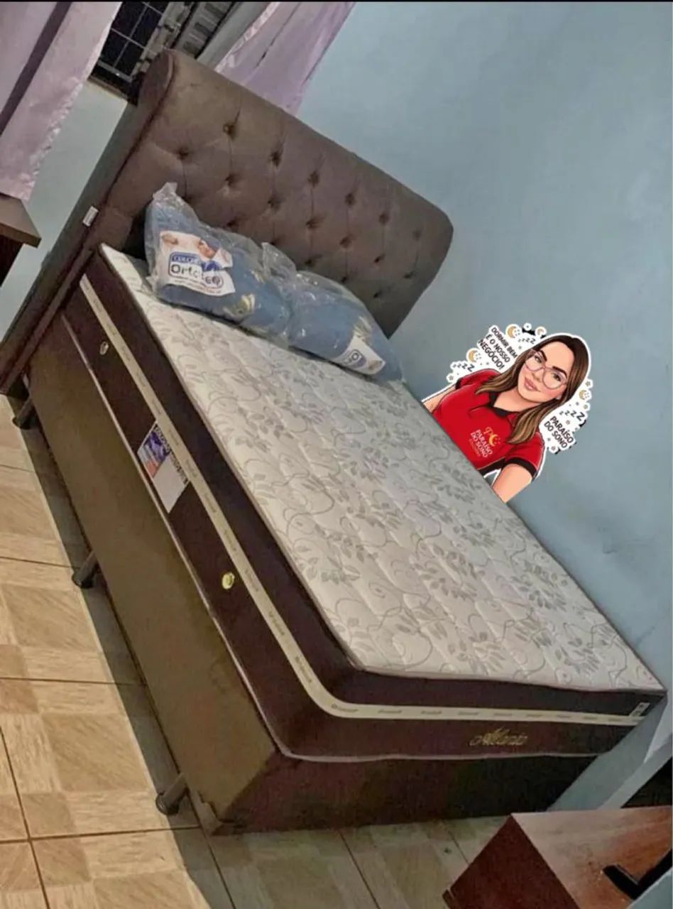 Cama completa casal