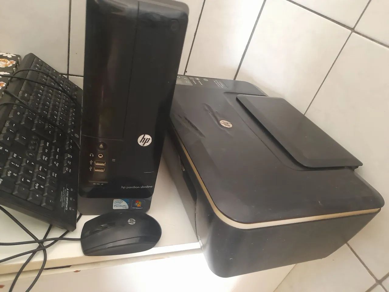 CPU IMPRESSORA MOUSE E TECLADO  - Foto 2