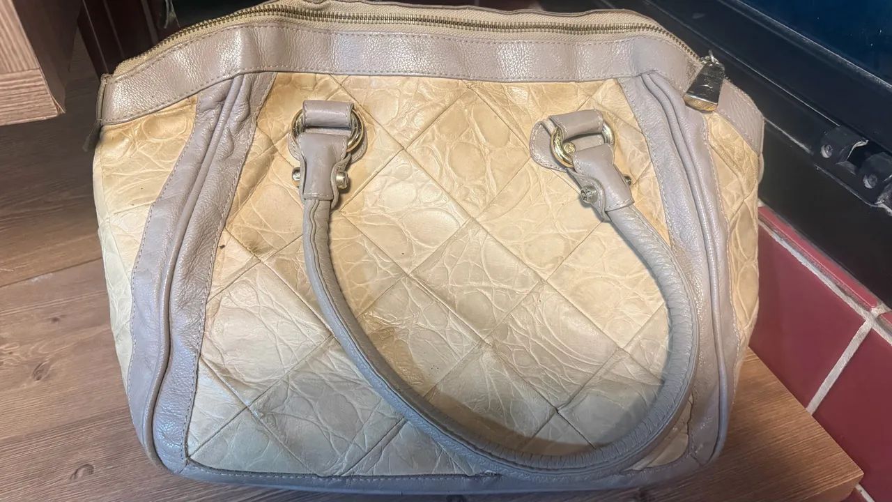 Bolsa carmen steffens original couro - Foto 2