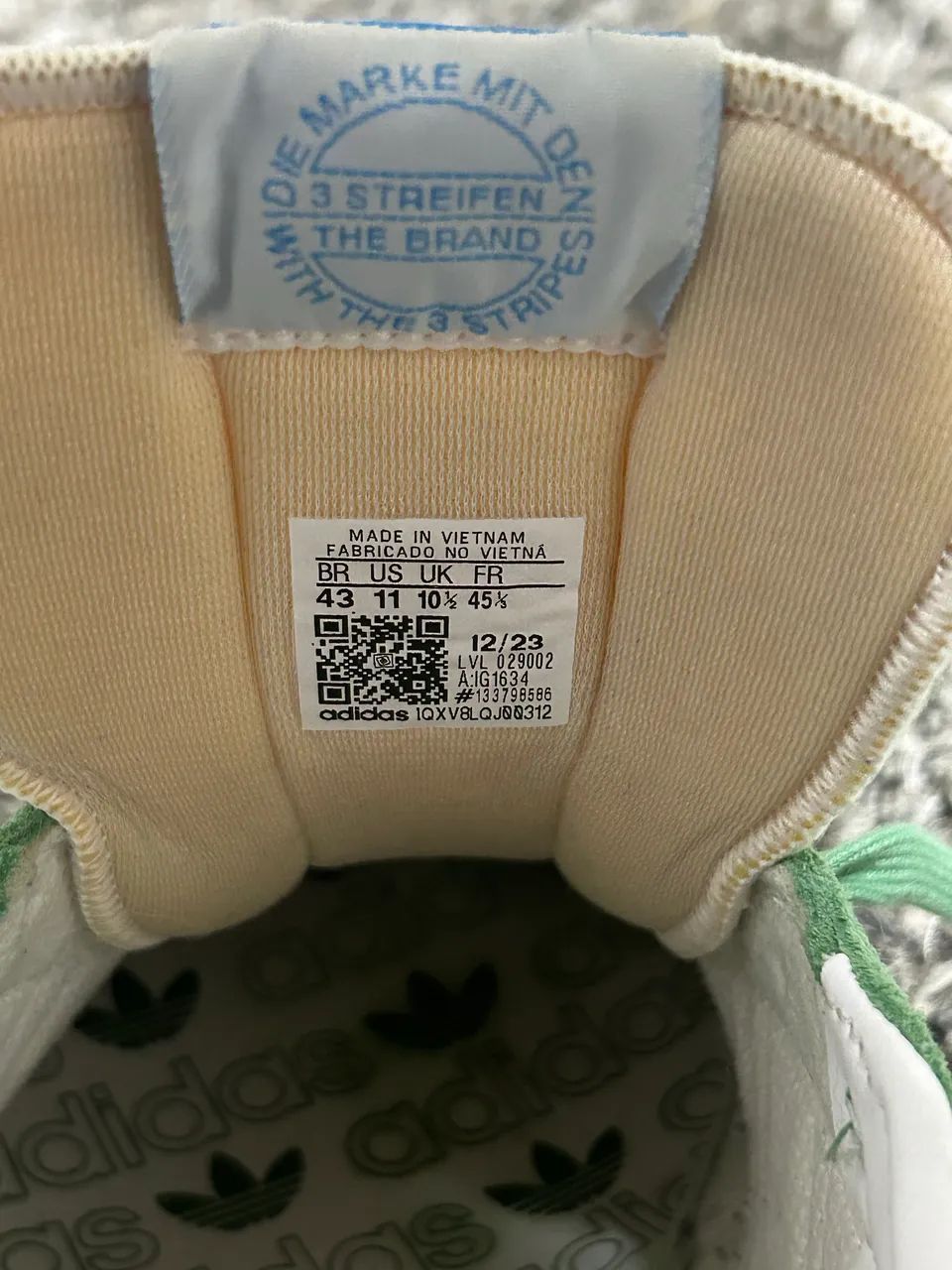 Tênis Adidas Gazelle Verde e Branco - Foto 5