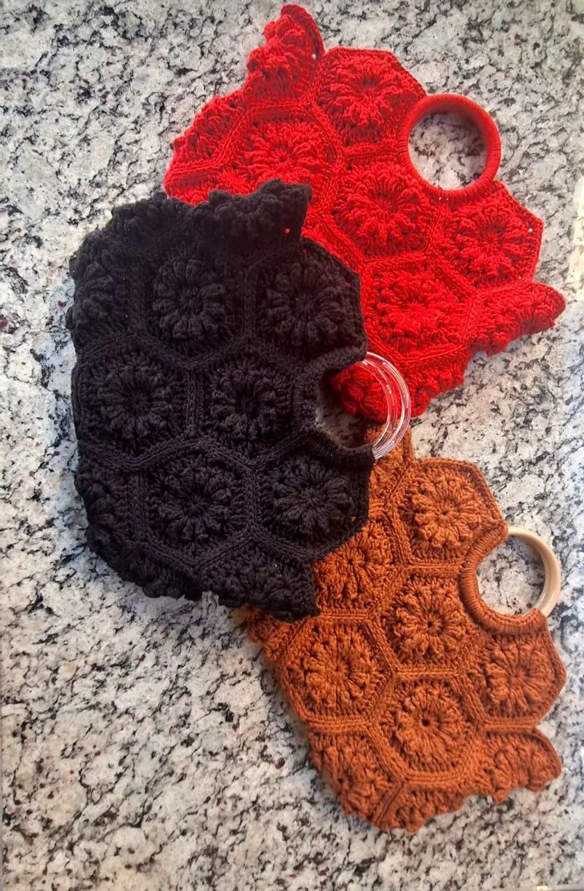 Bolsa de crochê 