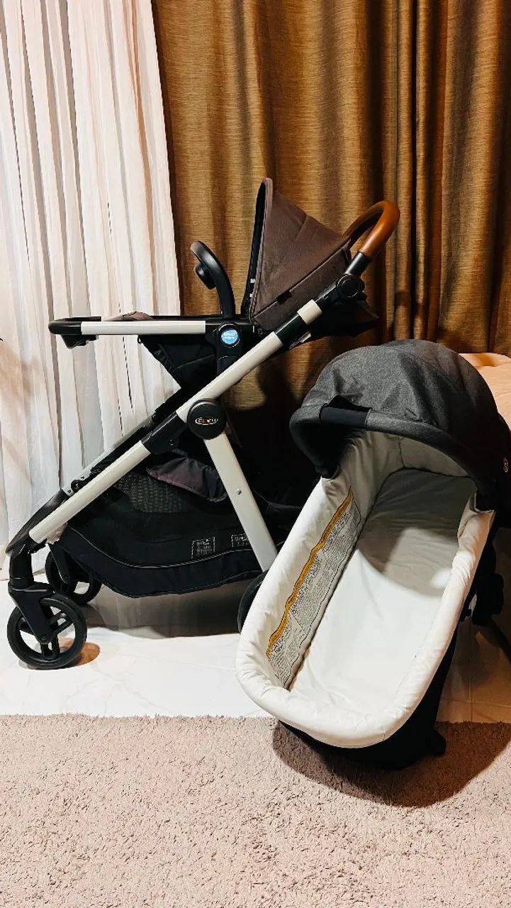 Carrinho de bebê graco suporta ate 22 kg tem que vim retirar 