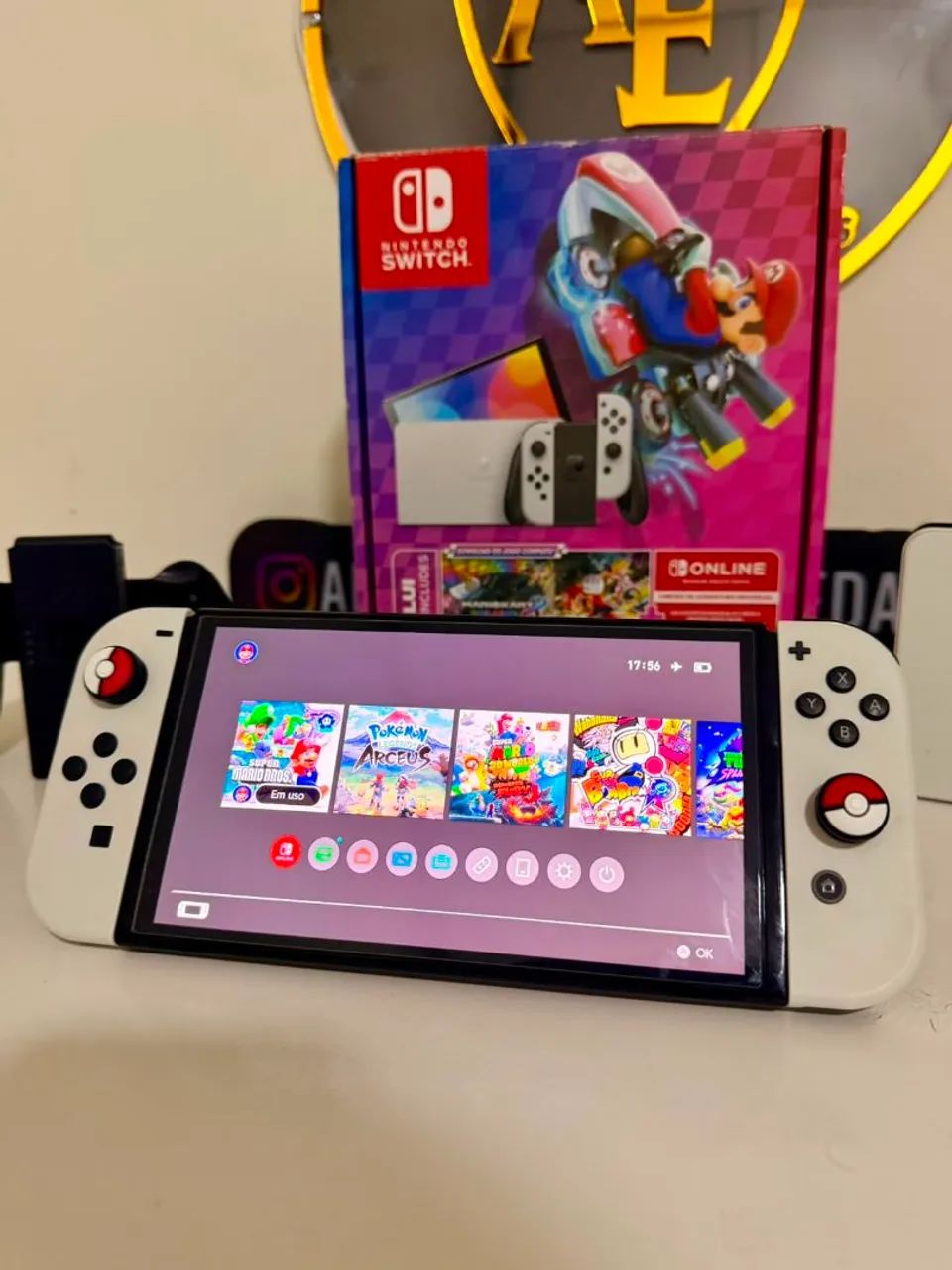 Nintendo Switch Oled Destravado  - Foto 2