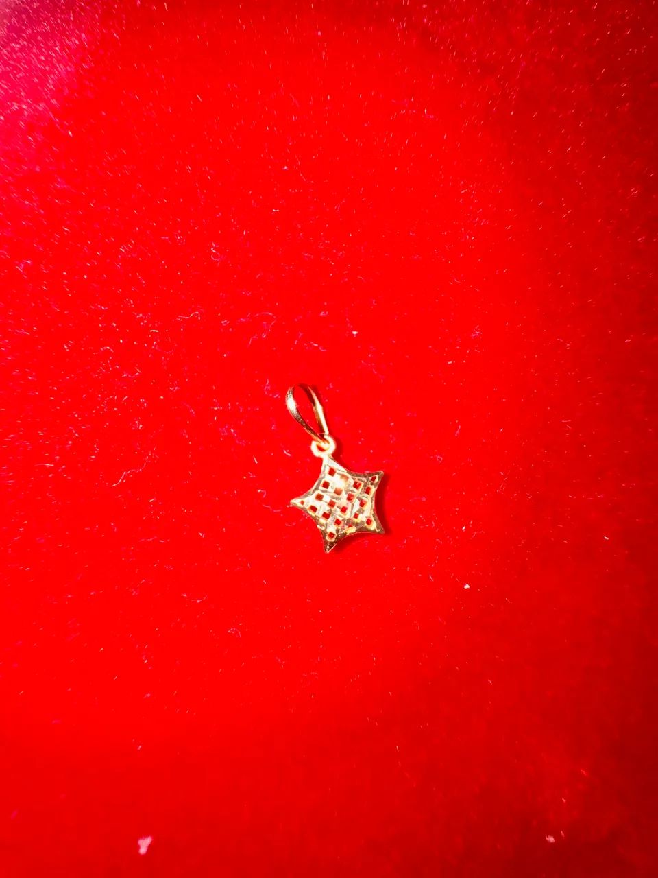 Pingente estrela de ouro  - Foto 3
