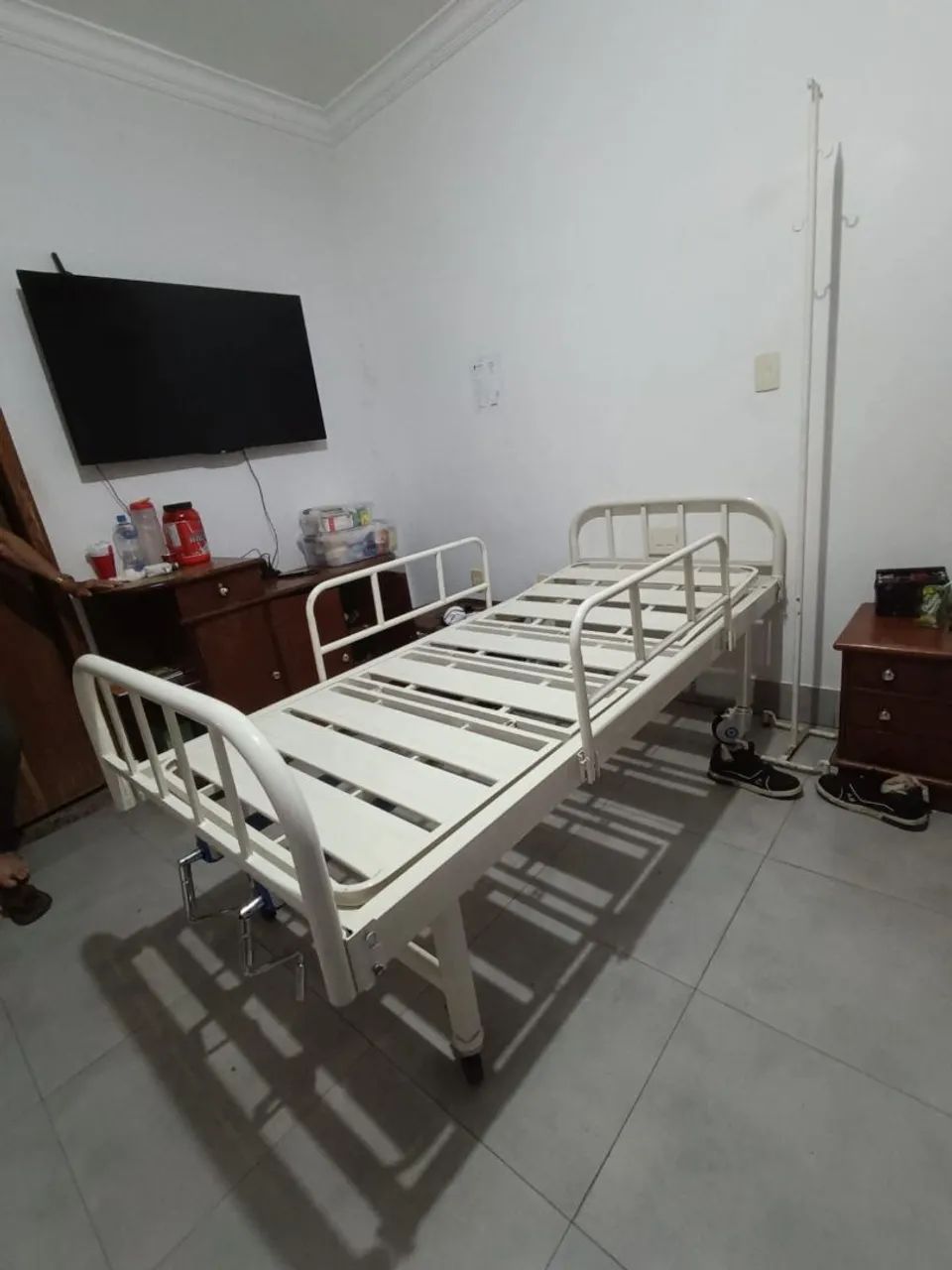 Cama Hospitalar com colchão  - Foto 4