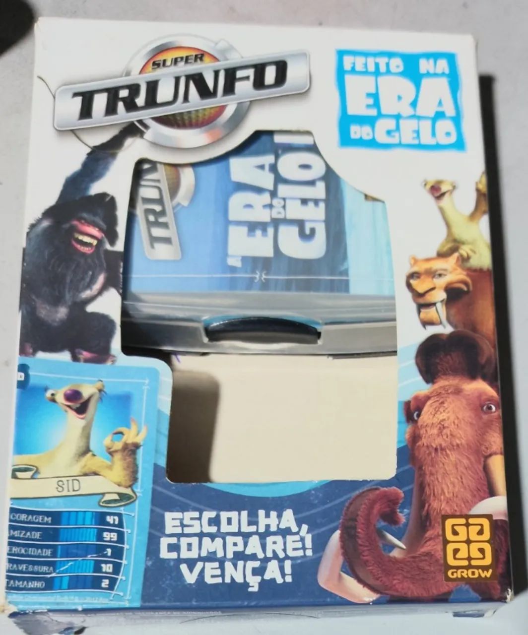 Super Trunfo A Era Do Gelo 4 Completo Coleção Rara Seminovo - Foto 2