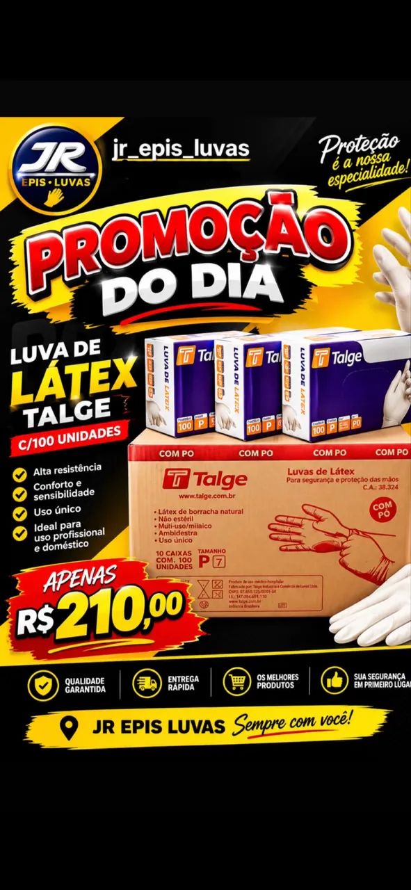 LUVA LÁTEX 210,00