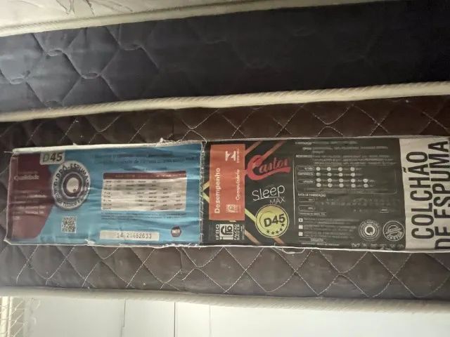 Colchão Casal Castor Sleep Max D45 Bege - Foto 2