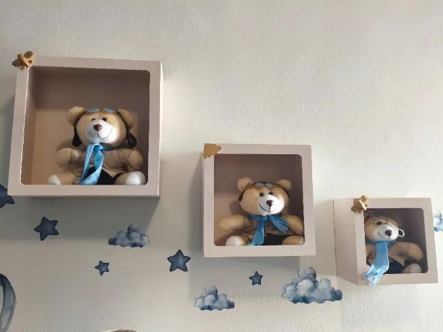 Decoração quarto de bebê menino - Foto 4