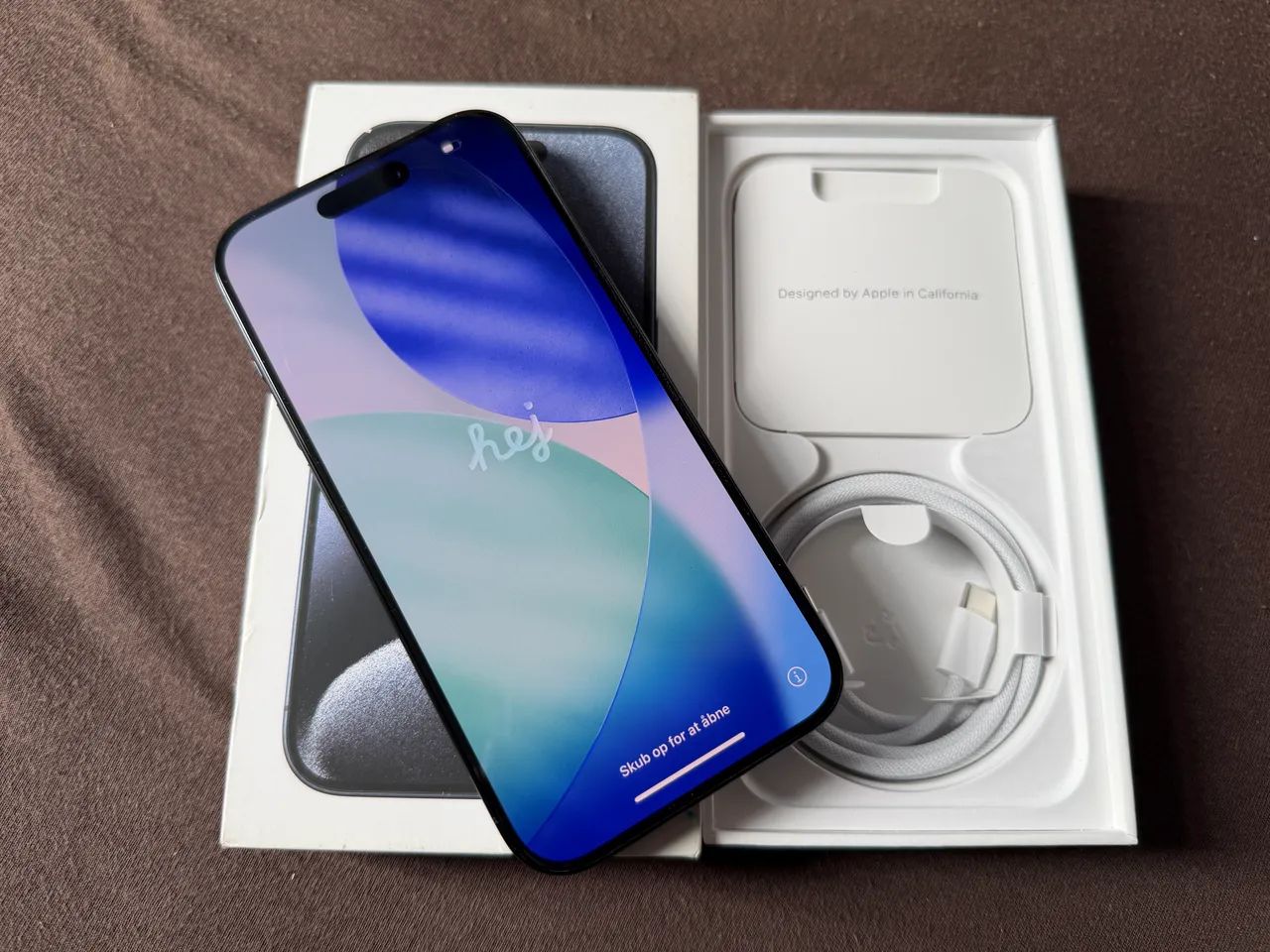 iPhone 15 Pro Azul titânio 128GB - Foto 4