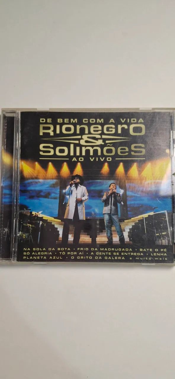 Cd Rio Negro e Solimões- Ao Vivo