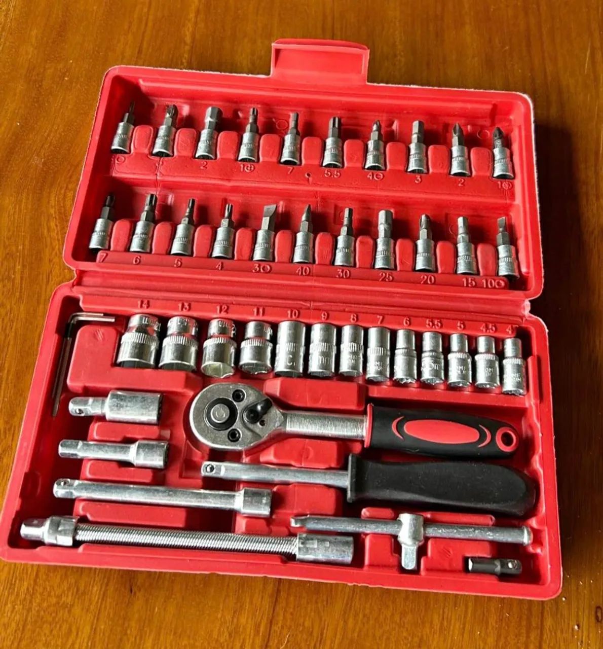 KIT FERRAMENTAS EM AÇO CROMO