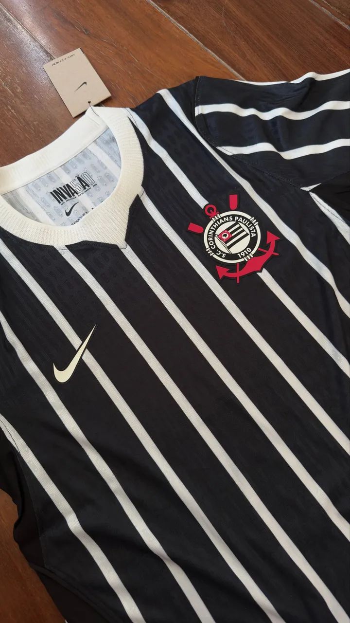 Camiseta Corinthians 2026  Modelo Jogador (com medidas) - Foto 2