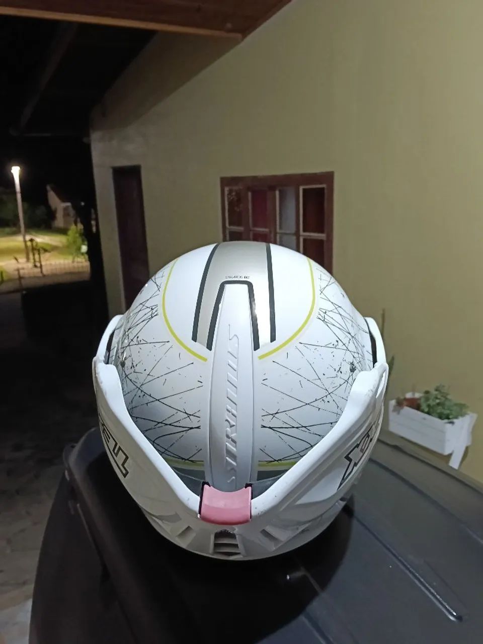 Capacete Texx Stratos 180 escamoteável  - Foto 6