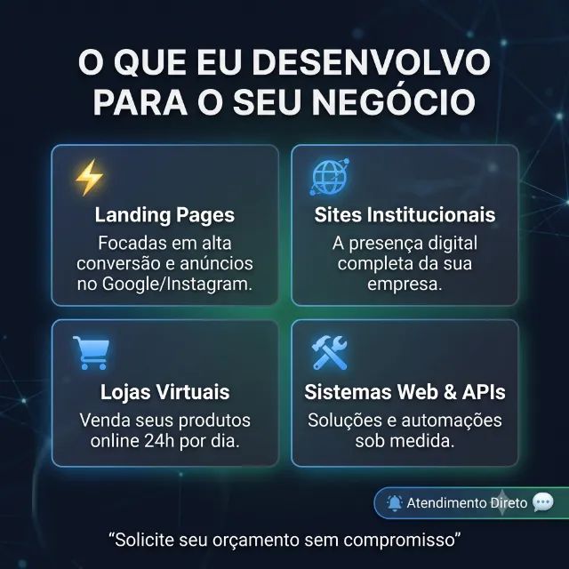 Criação de Sites, Landing Pages e Sistemas Web | Orçamento Rápido - Foto 2